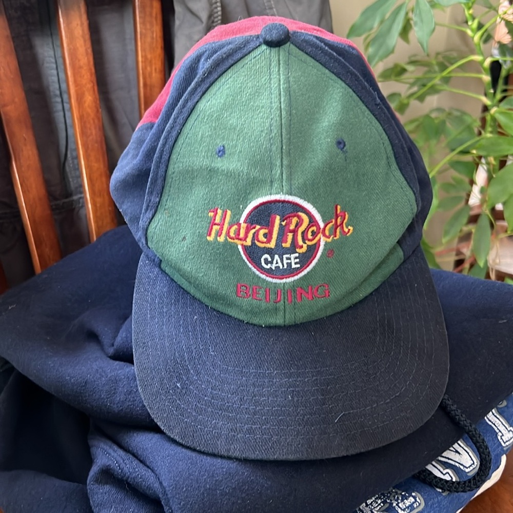 Hard Rock Cafe Beijing Hat  Rare Authentic